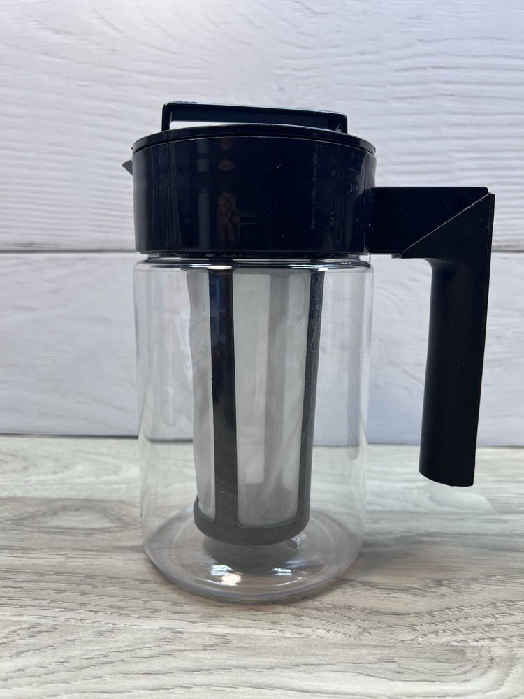 Cold Brew Coffee Ice Tea Maker 1qt Plastic Pitcher Mesh Filter Infuser