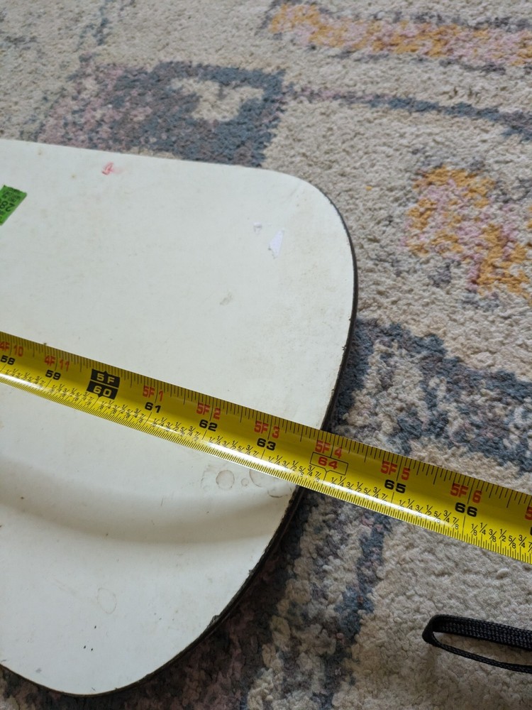Burton e63 E deck 162cm Alpine Board Snowboard Vintage Asymmetrical Surf Style