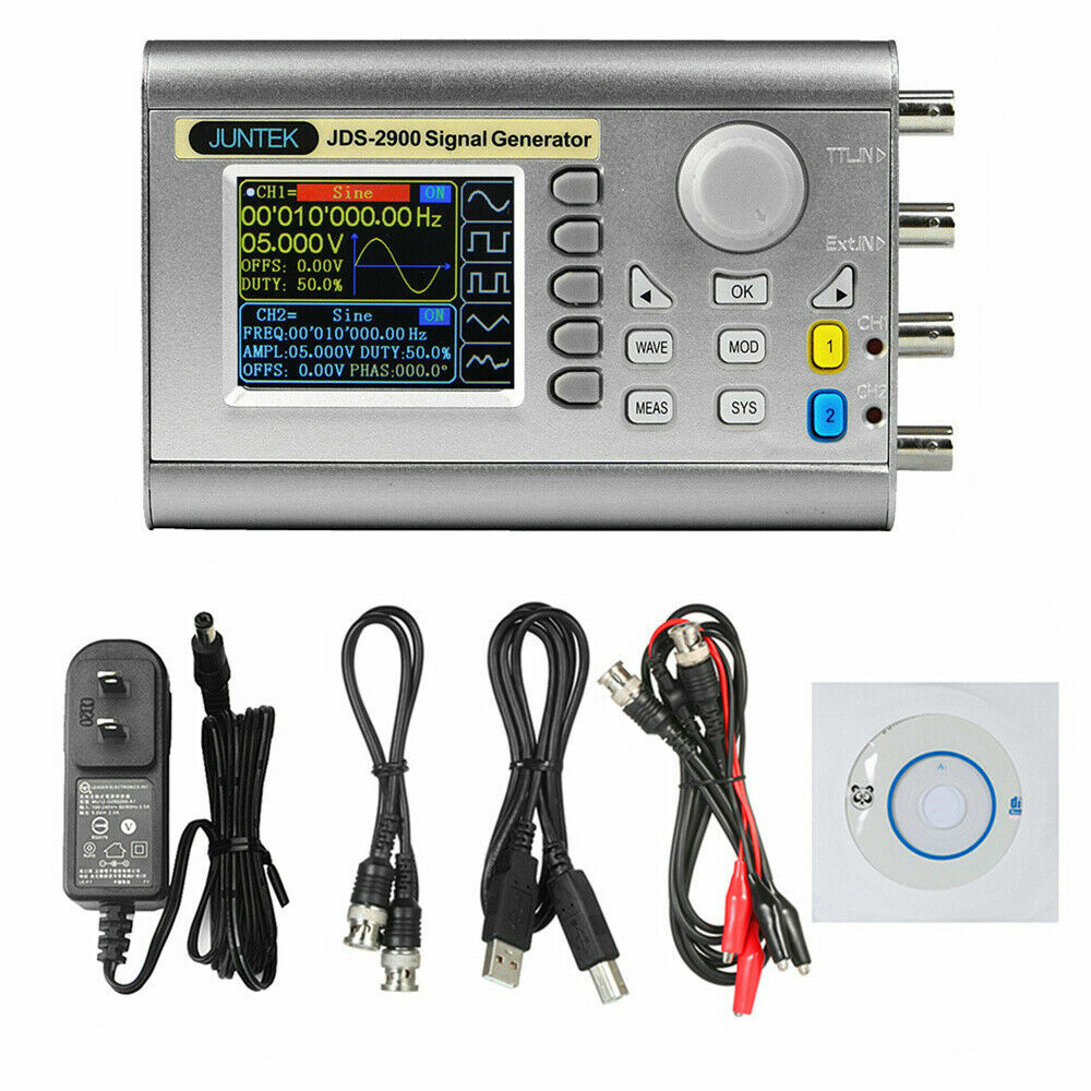 JDS2900 Dual-channel DDS Function Arbitrary Waveform Signal Generator 15-60MHz