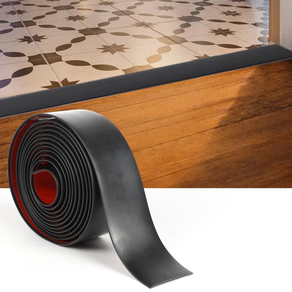 Floor Transition Strip 2" Width Self Adhesive Flat Vinyl Flooring Transitions...