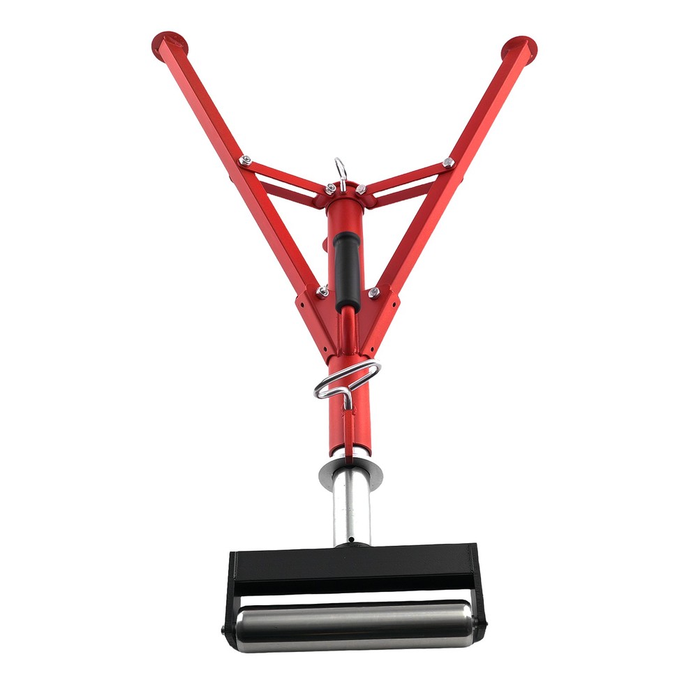 Heavy Duty Adjustable Roller Stand 2500lbs 27.6-52in Triangular Base Steel