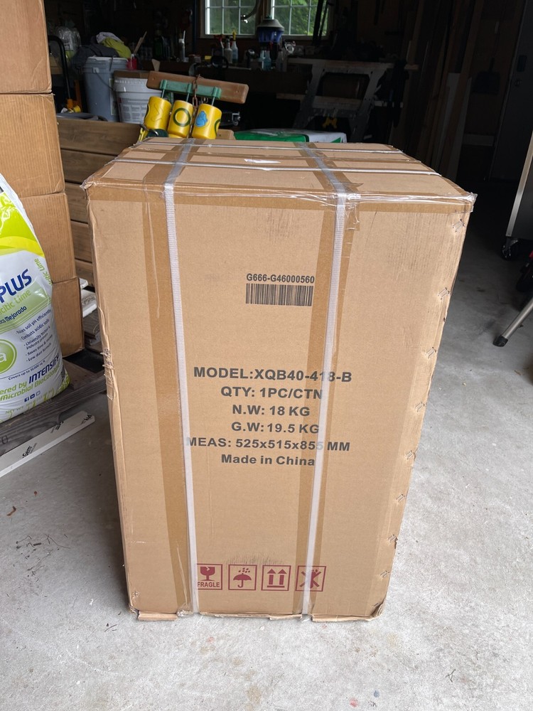 ZOKOP Full Automatic Washing Machine- 17.6lbs Capacity