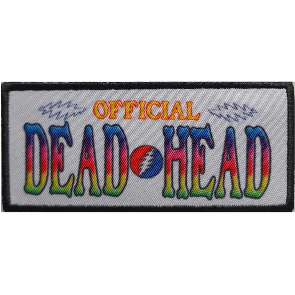 GRATEFUL DEAD dead head official patch by rockoff