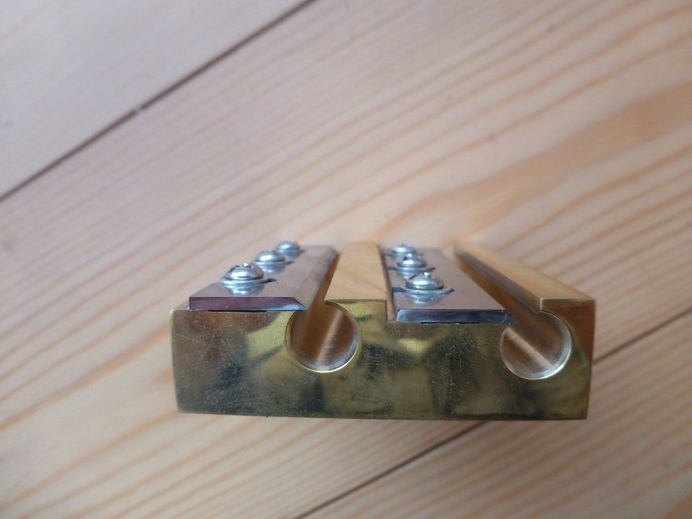 CELLO PEG SHAVER, SOLID BRASS, HIGH QUALITY LUTHIER TOOL, UK SELLER