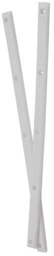PIG BOARD RAILS-WHITE