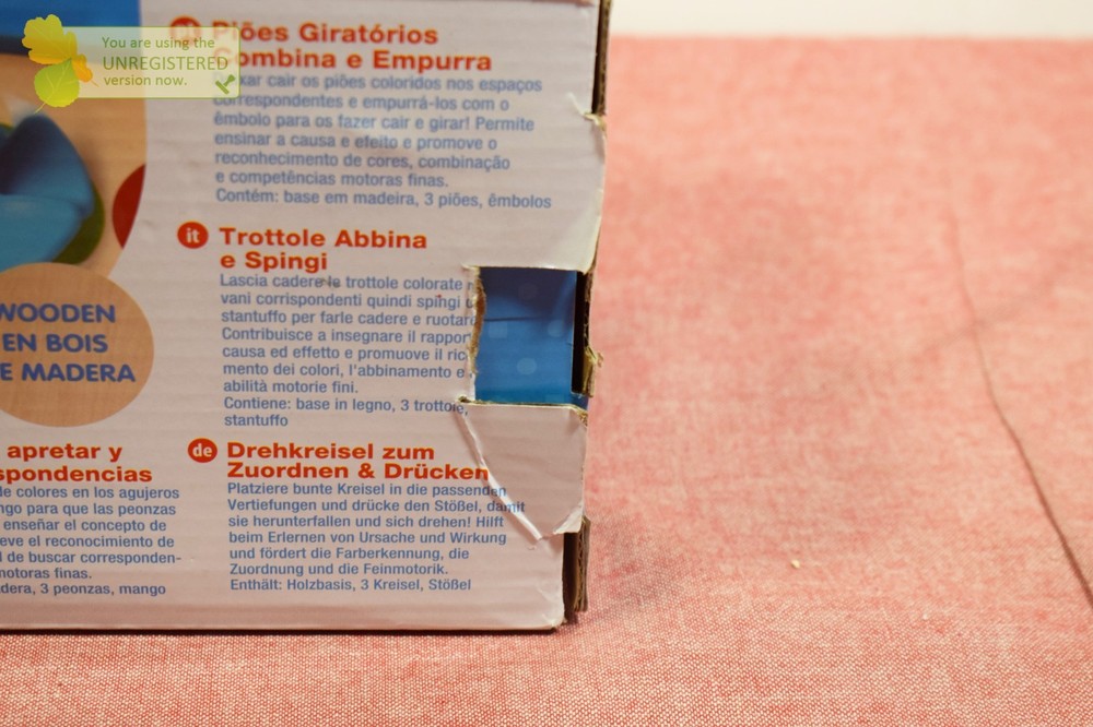 Melissa & Doug Match & Push Spinning Tops