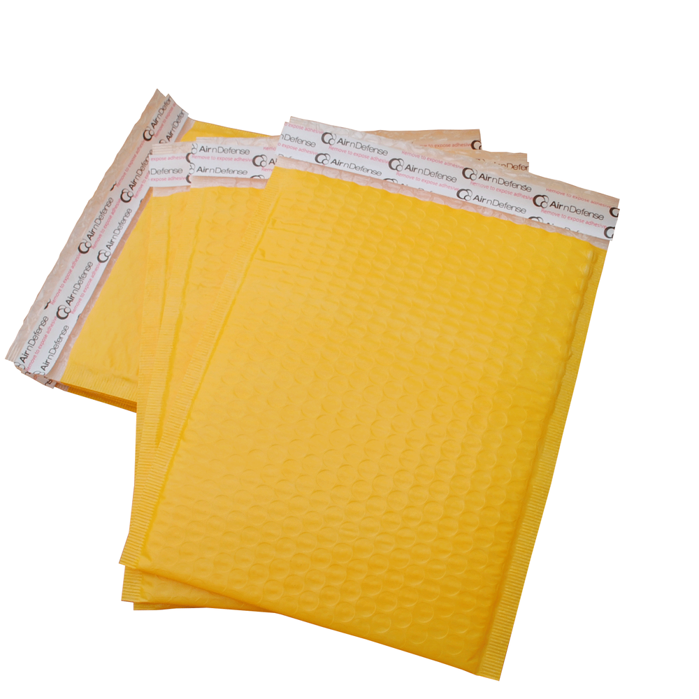 AirnDefense #2 8.5x12" Colored Poly Bubble Mailers Shipping Padded Envelopes
