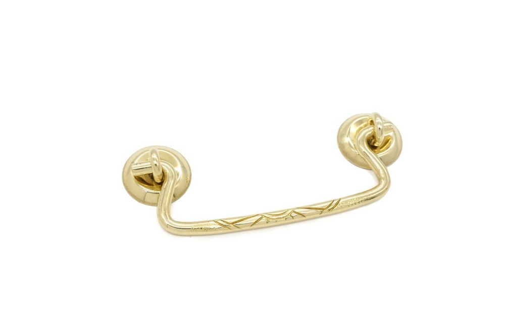 Antique Bail Pull Victorian Pull Furniture Drawer Pull Cabinet Drawer Pull Brass