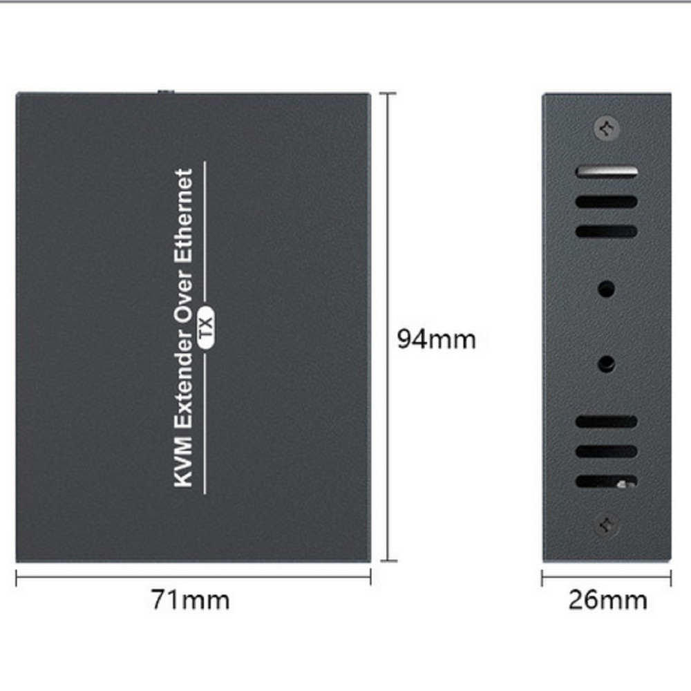 150M USB HDMI KVM Extender Adapter over IP Cat5e/6 Cable Support one TX Multi RX