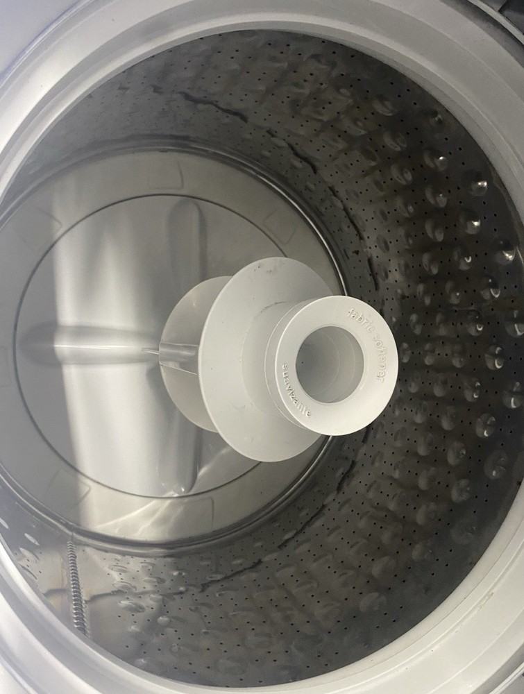GE Gas Stackable Washer And Dryer White