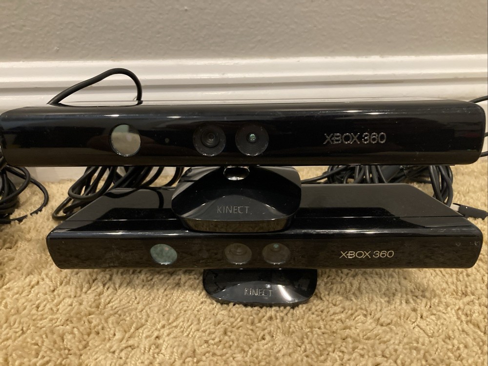 Microsoft Xbox 360 Kinect Sensor Lot of FOUR - Tested!