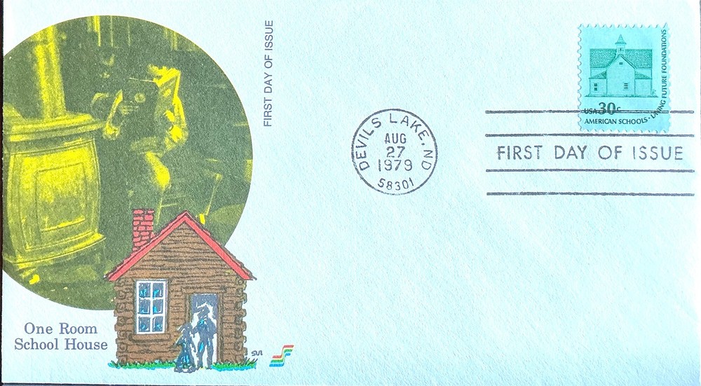 Spectrum 1606 School House Schools Devil Lake ND