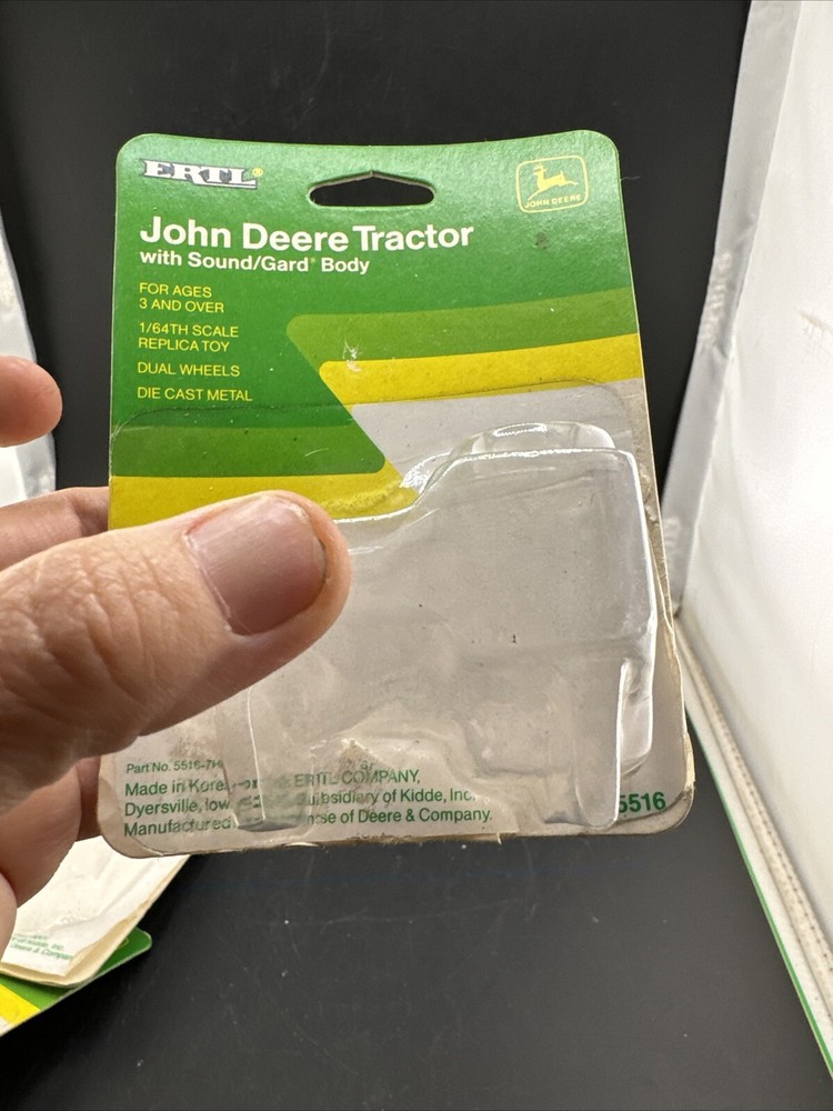 John Deere Toys Empty Boxes