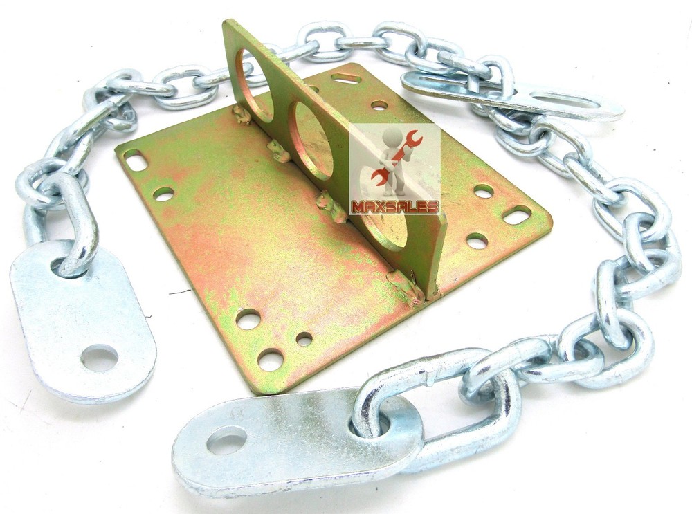 Engine Motor Lifting Hoist Remove PLATE & 36" x 8mm Engine Lifting Chains Sling