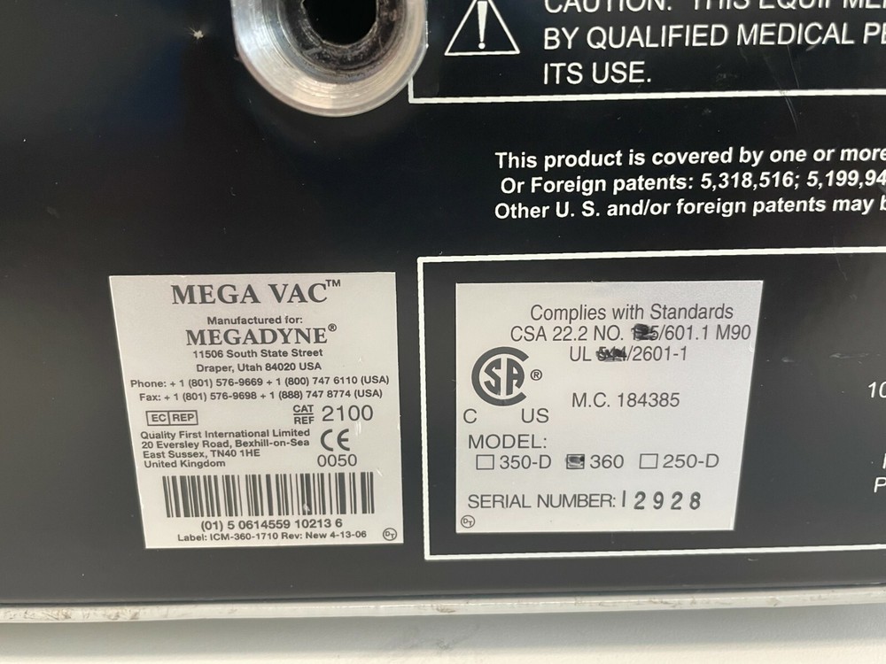 F9: MegaDyne MegaVac 360