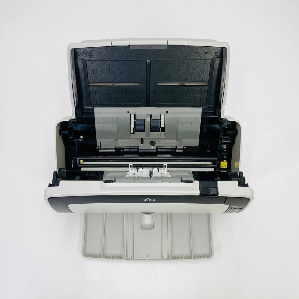 GOOD 🔥 Genuine Fujitsu Fi-6130 Duplex Pass-Through Document Scanner w/Bundle