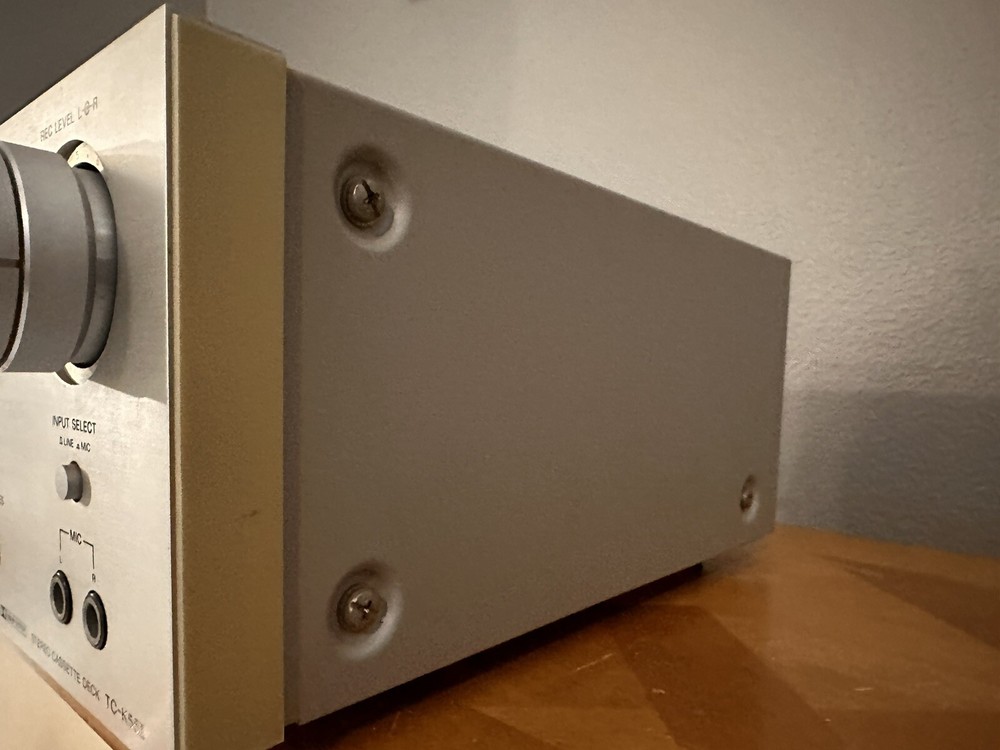 Sony TC-K55II Cassettendeck Tape Deck Powers On READ