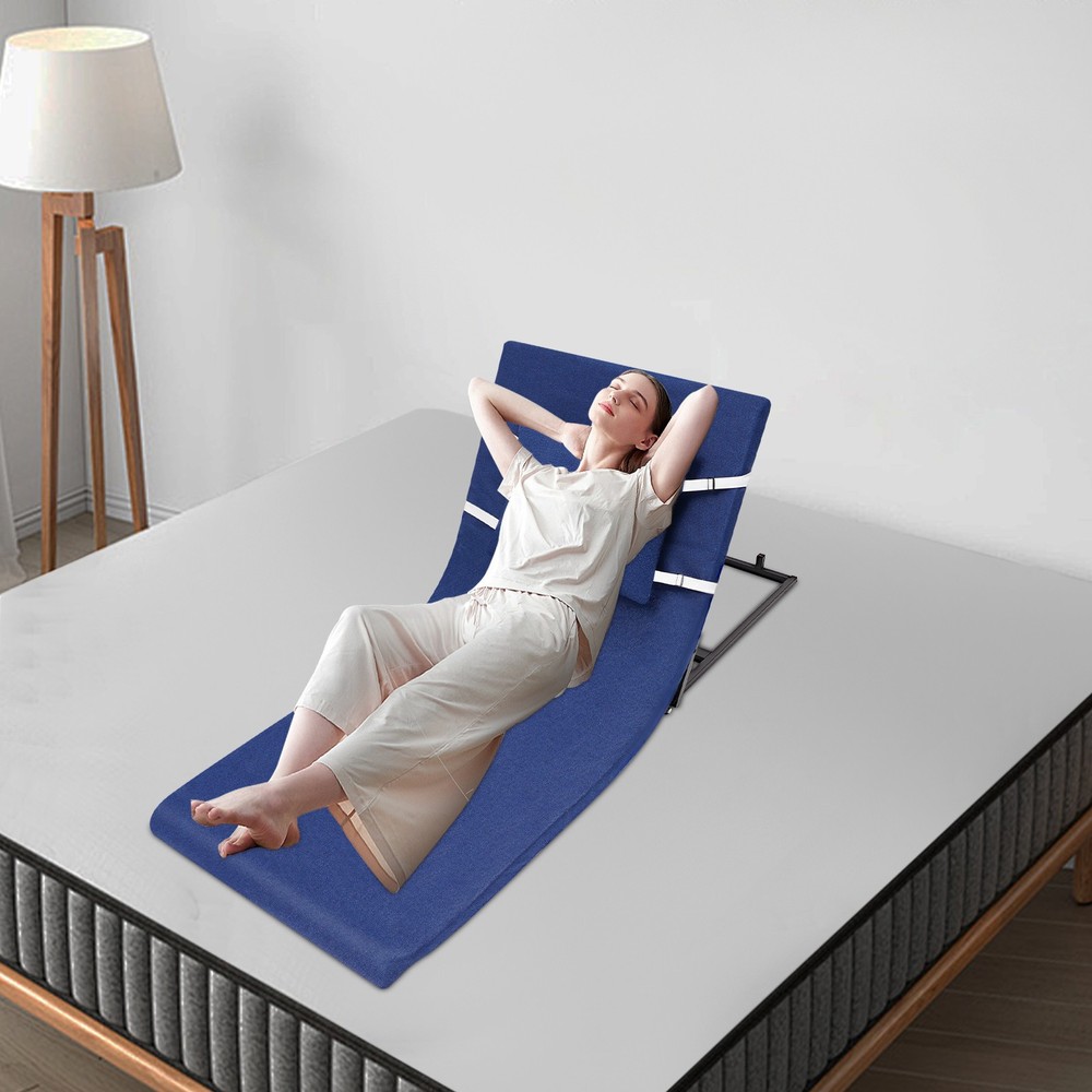 Electric Lifting Bed Backrest 2-80° Adjustable Back Rest Support For Elderly US