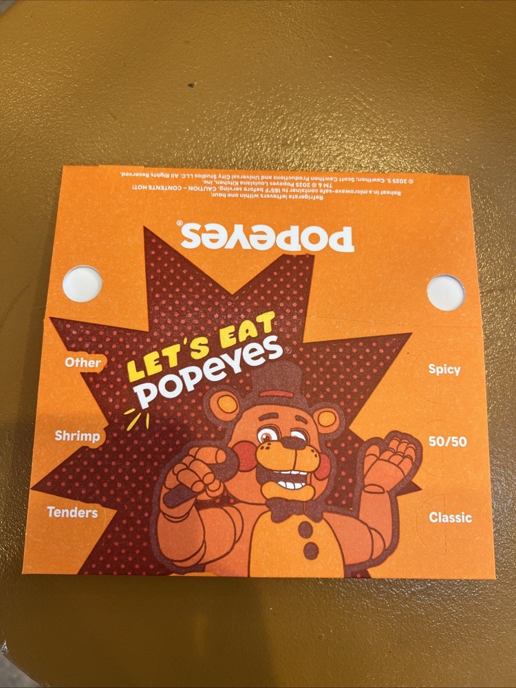 Popeyes Special Five Nights At Freddy's