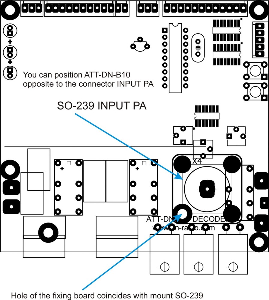ATT-DN-B10 it band decoder, sequencer, protection amplifier, ATT.