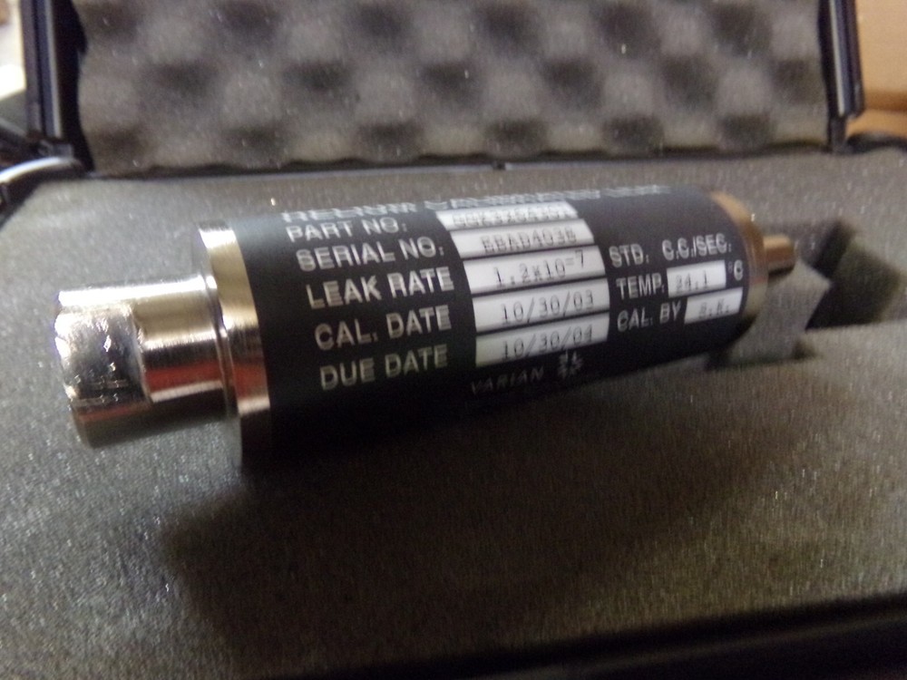 Varian Calibrated Helium Leak Detector