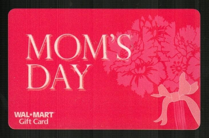 WALMART Mom's Day ( 2008 ) Gift Card ( $0 )