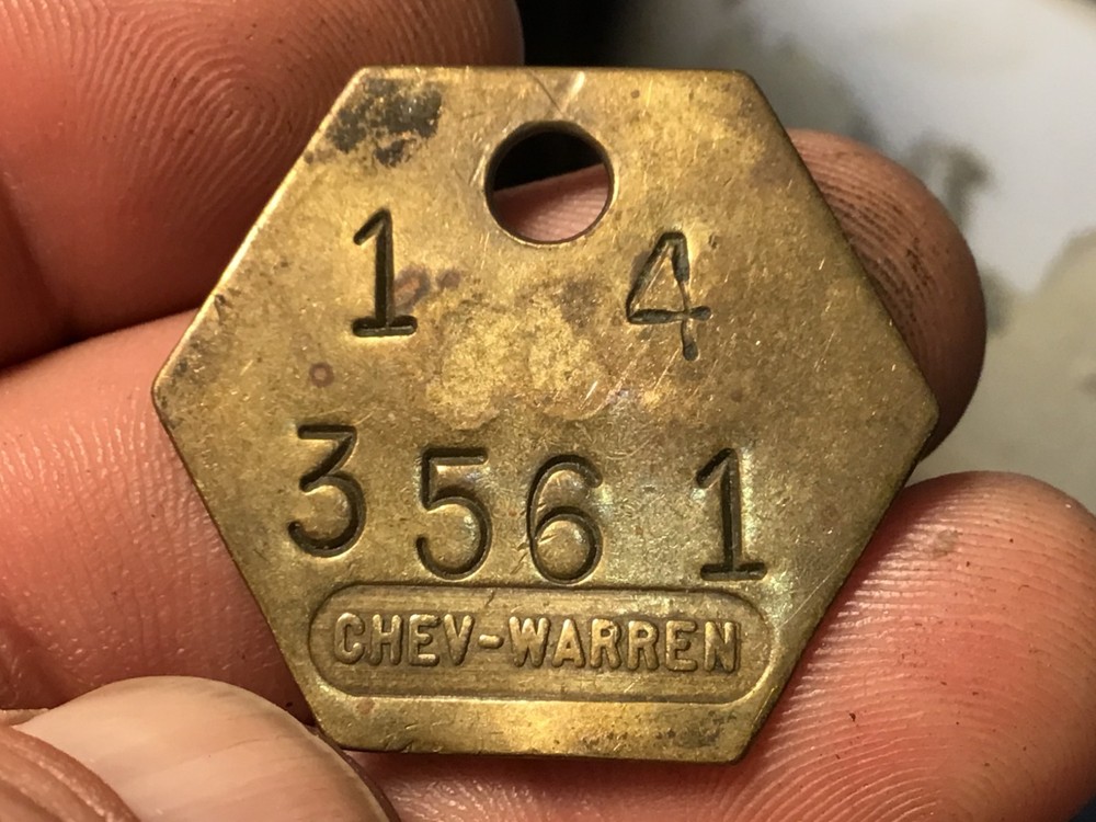 Vintage GM Chevrolet Warren Tool Check