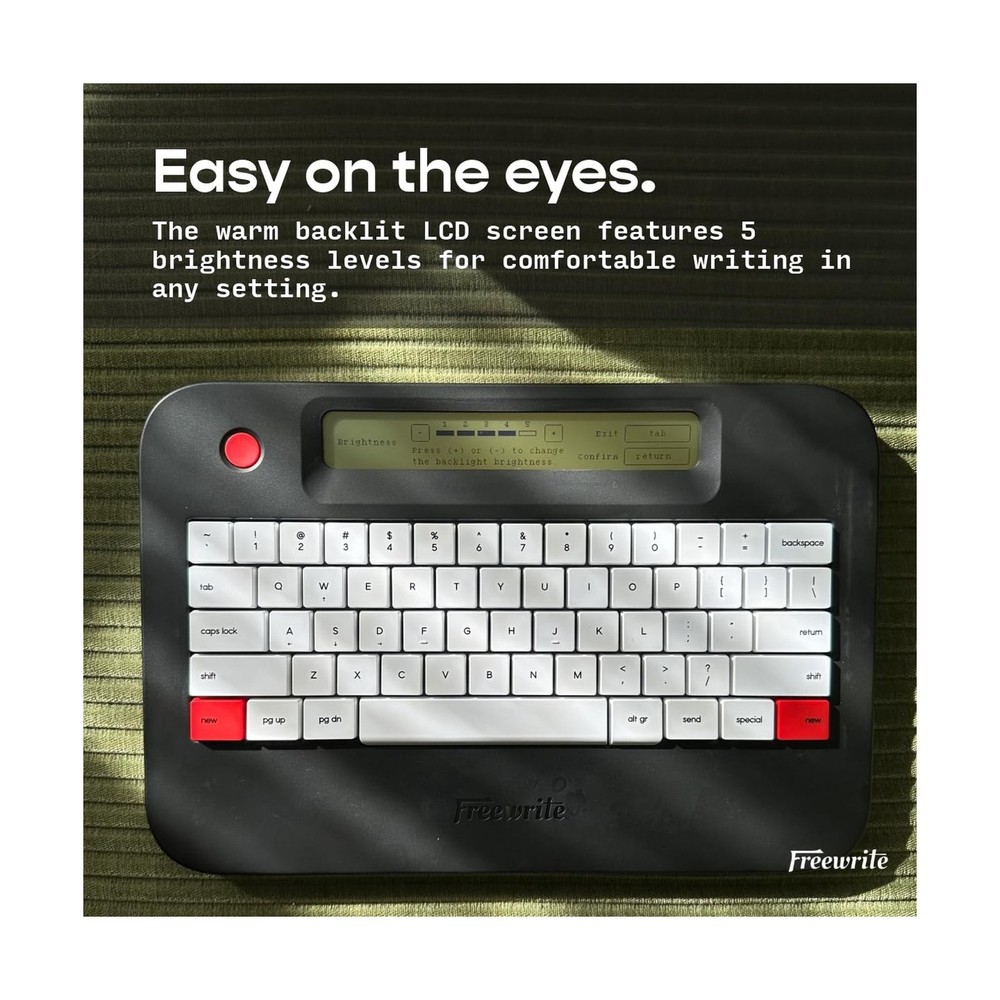 Freewrite Alpha | Distraction-Free Word Processor | Portable Digital Typewrit...