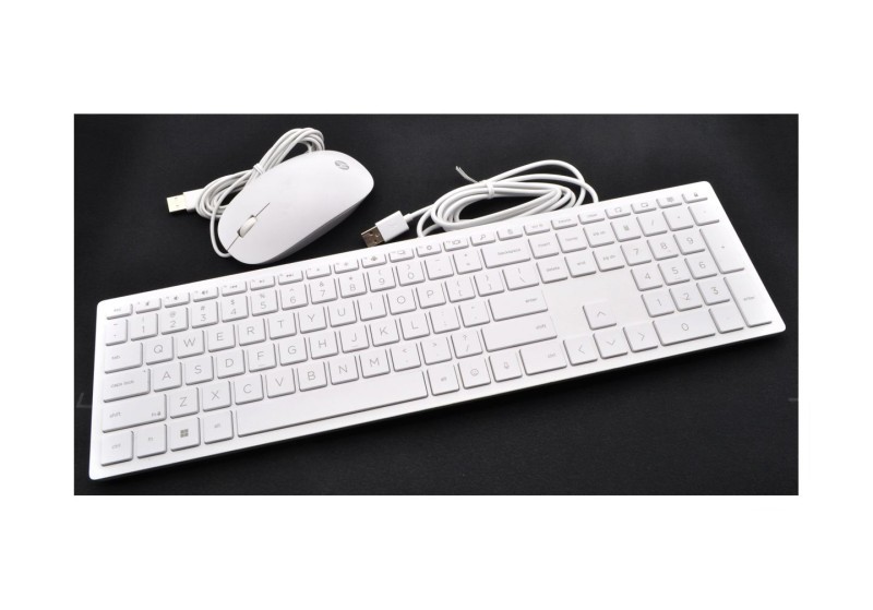 N51139-001 - Keyboard/ Mouse Kit, White, Wired