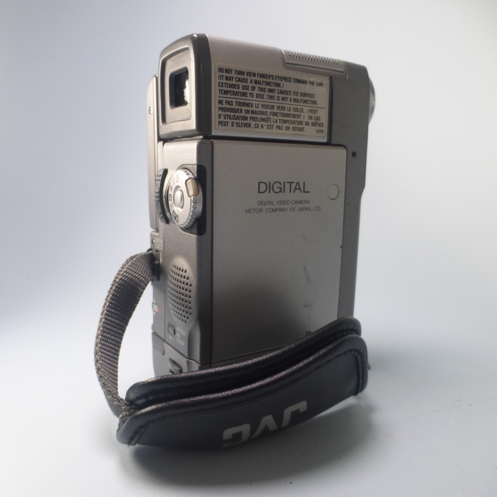 JVC GR-DVM55 Handheld MiniDV Camcorder Silver Tested