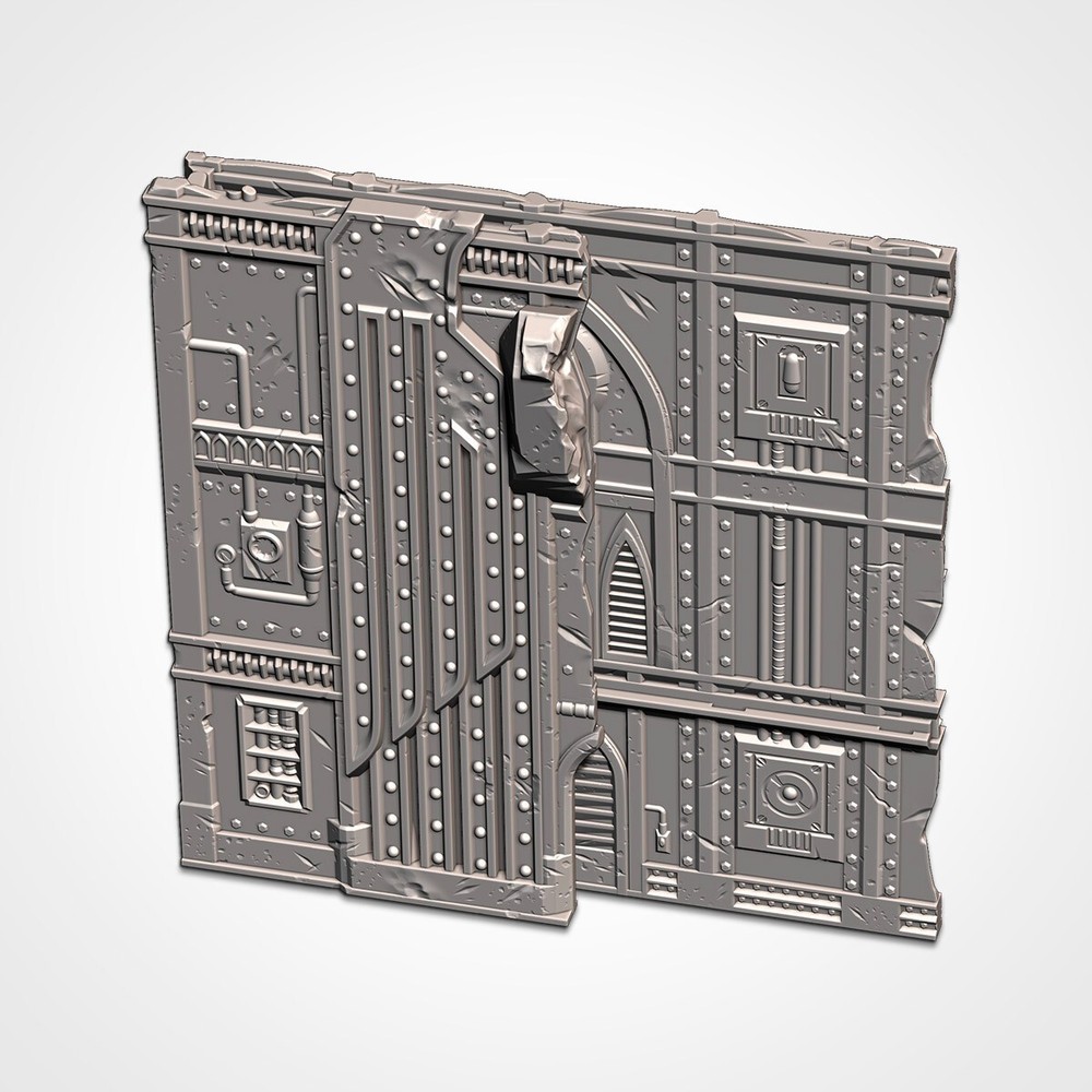 Industrial - WTC 40K Official Foldable Terrain Set (10th Edition)