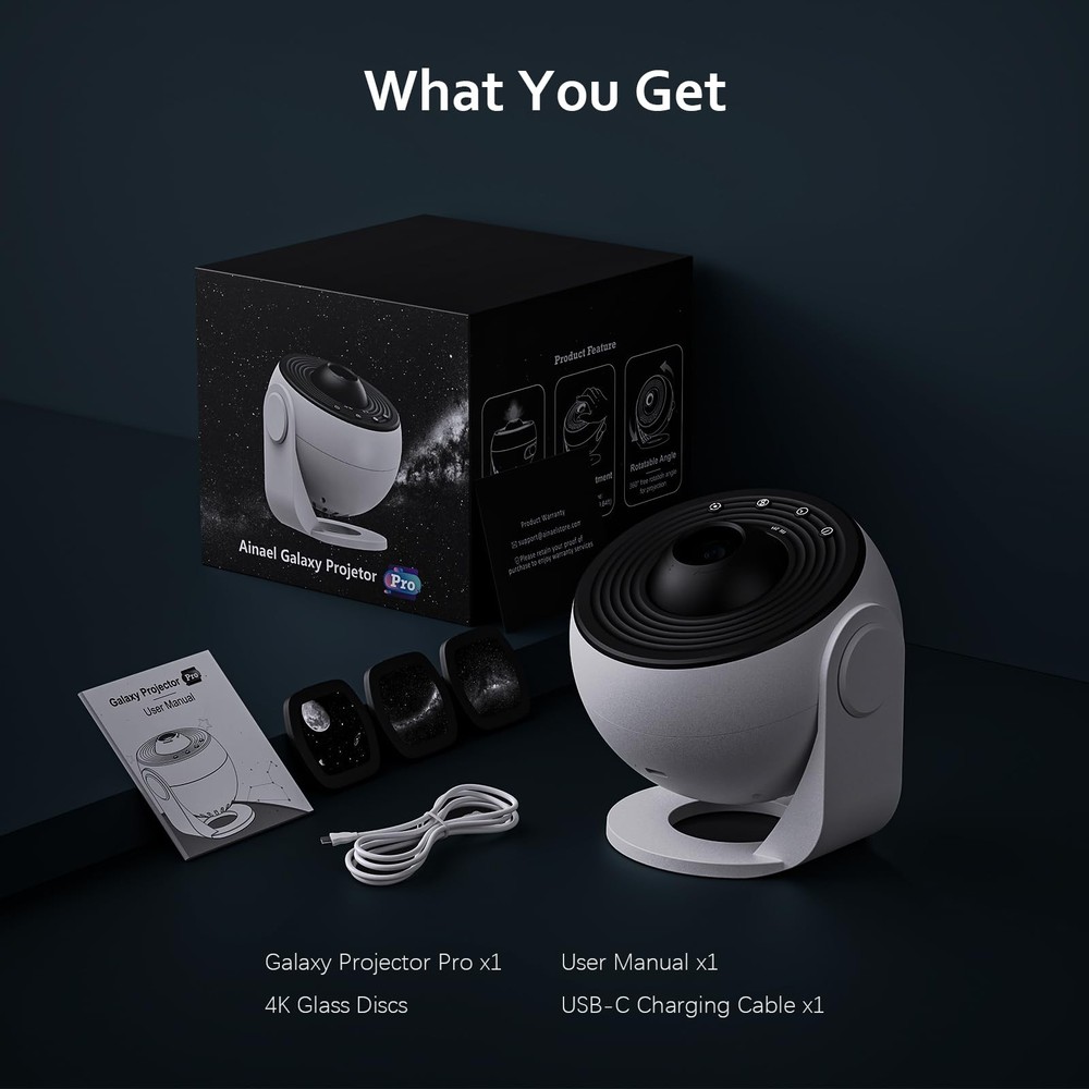 Galaxy Projector, Star Projectors Home Planetarium Space Ceiling Starry Sky N...