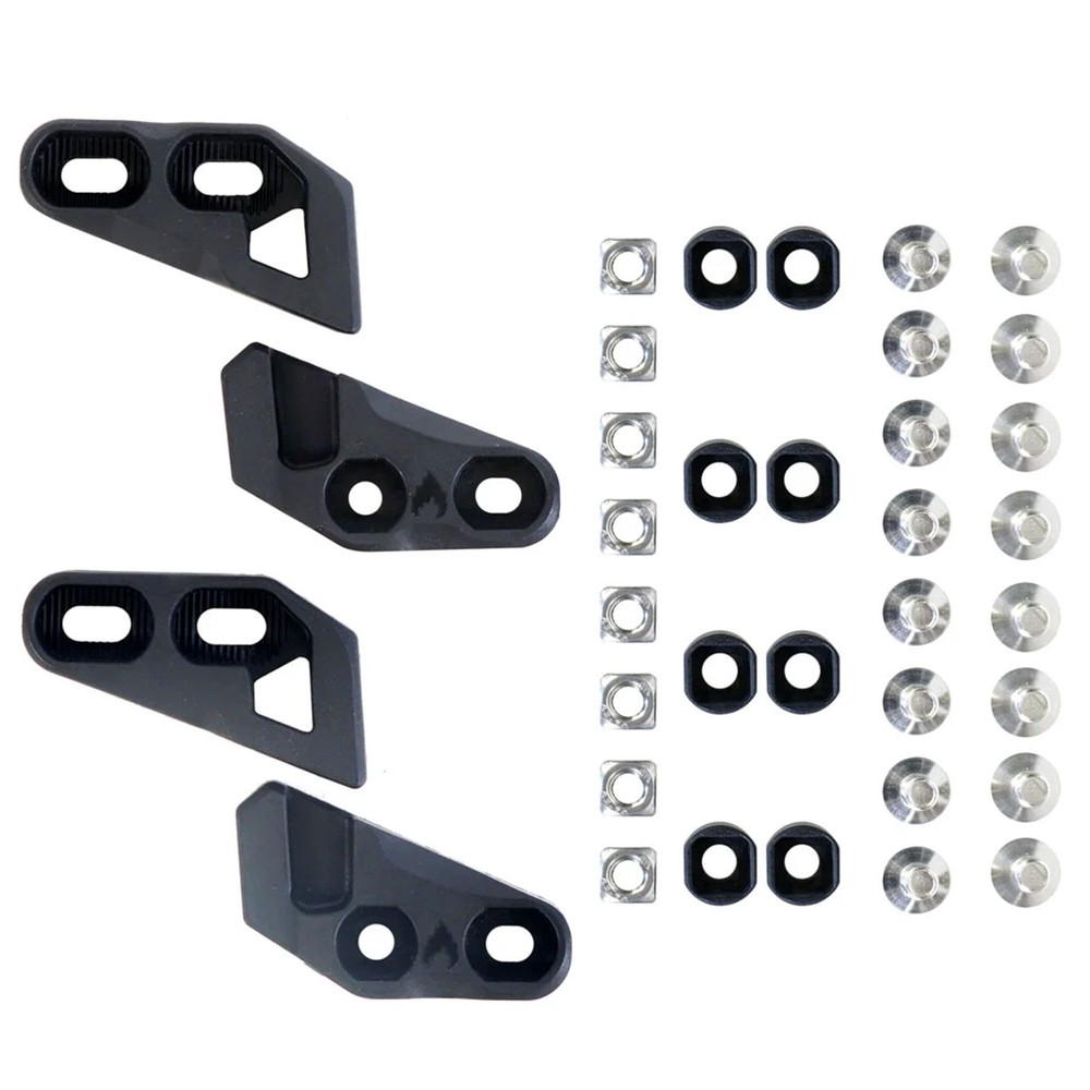 SPARK R&D Through-Mount Black Molded Fixie Clips (AC283)