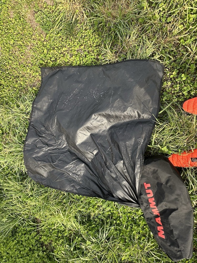 Mammut Rope Bag With Attached Tarp. Climbing