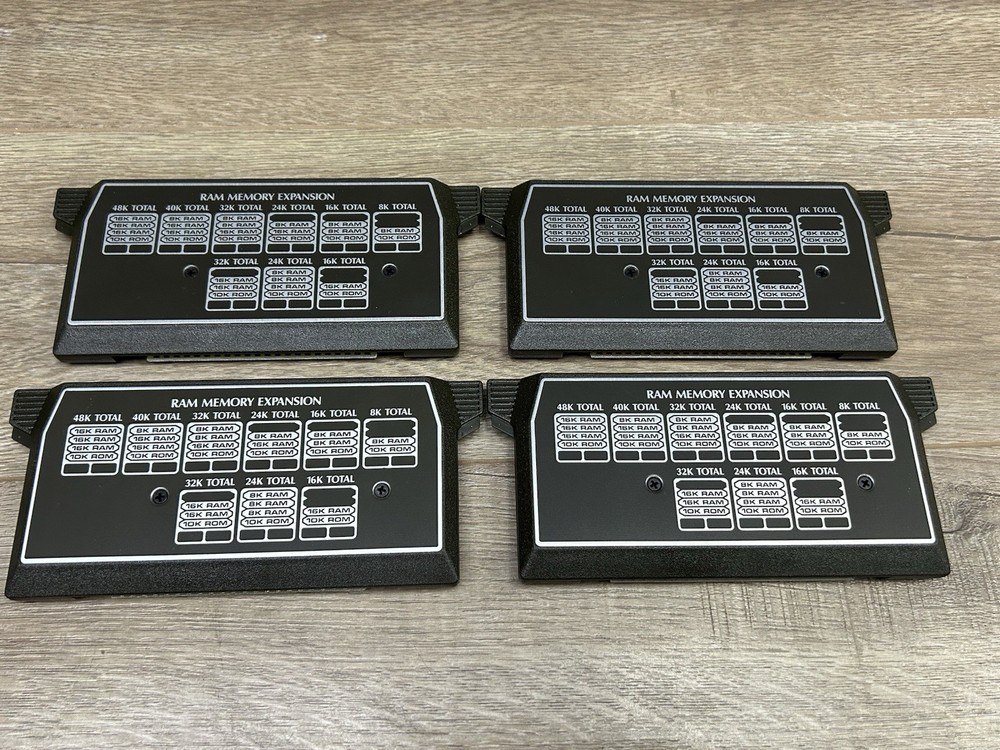 Atari CX853 16K-RAM Memory Modules & CX801 10K-ROM Operating System