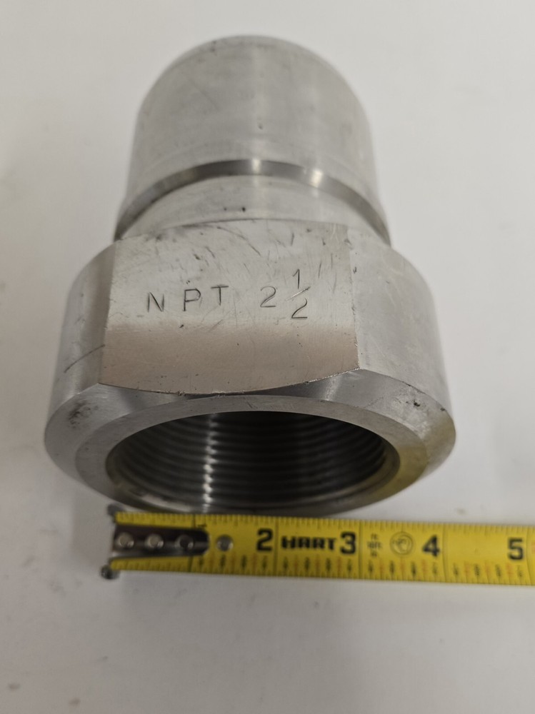 NEW MACHINE QUICK CHANGE COUPLER 2-1/2" NPT.