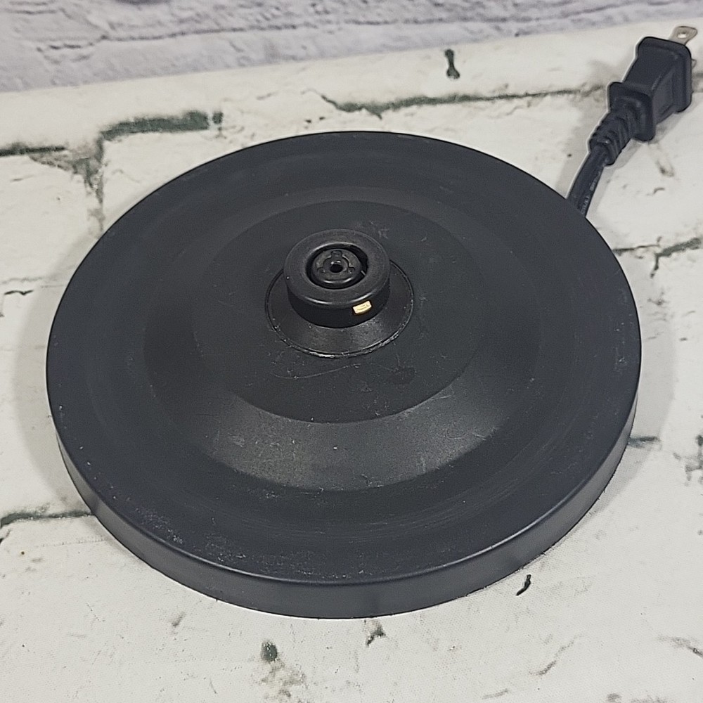 Hamilton Beach Electric Kettle Replacement Base Type K26 Black Power Cord Motor