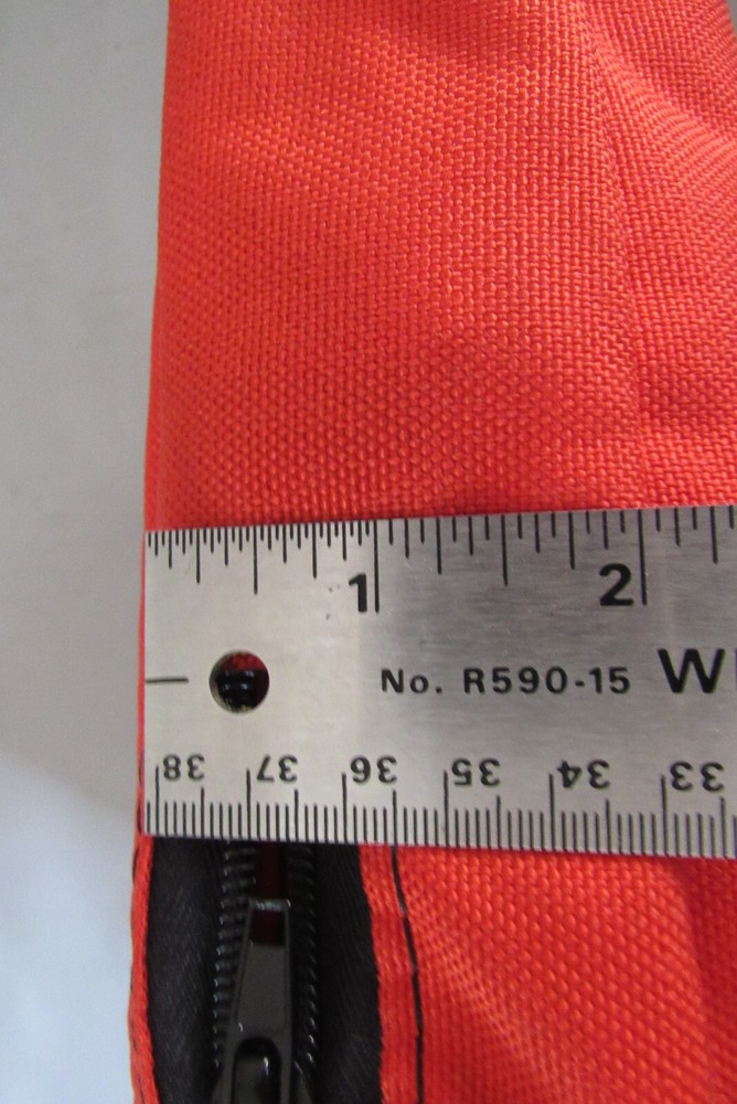 New Pouch Bag for Safe Transport Multi-Meter, Air Monitors & Testing Equip. Red