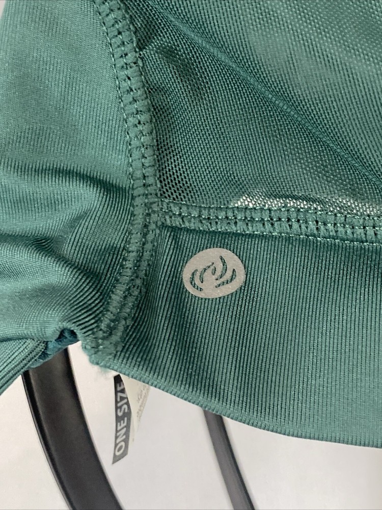 Performance Running Hat, Wicking, Green, One Size Runners Hat