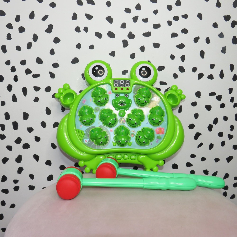 HopeRock "Whack A Frog" Game Interactive Competitive Memory Musical Toy