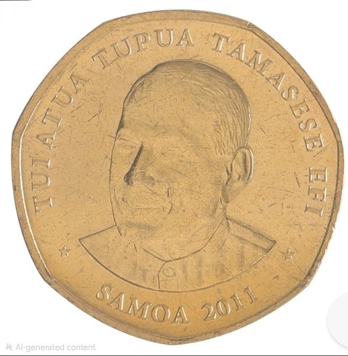 Samoa 1 Tala, 2011, Circulated Coin EUC