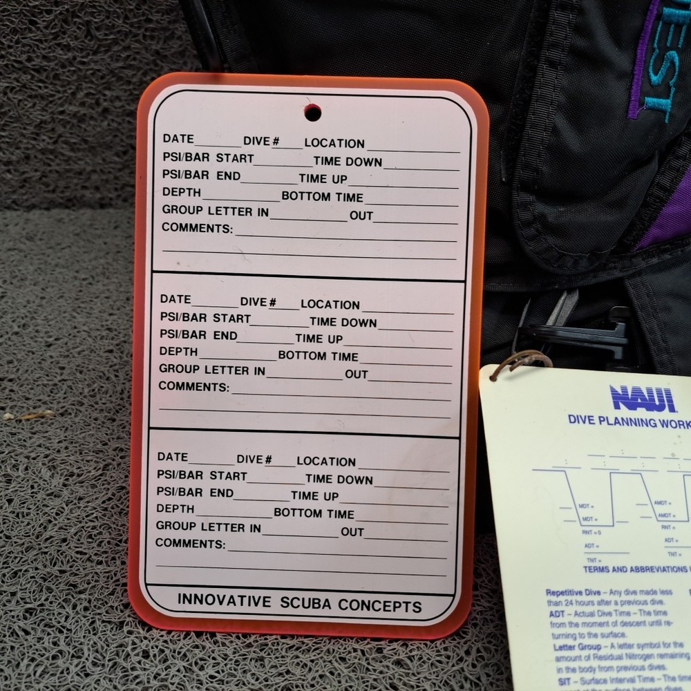 SEAQUEST Infinity Scuba Vest Size Medium W/ Breathing Source + Accessories