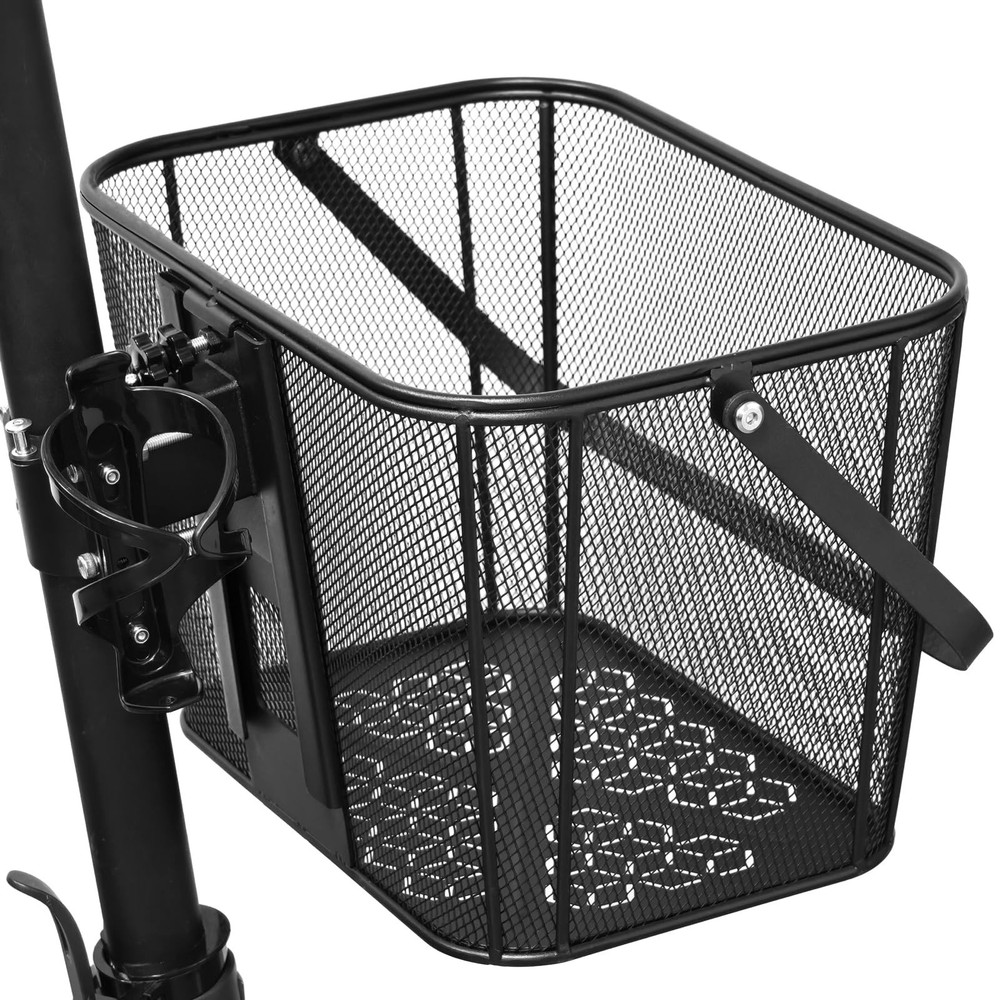 Scooter Basket Extra Large 130lb Loading Capacity Removable Front basket for ...