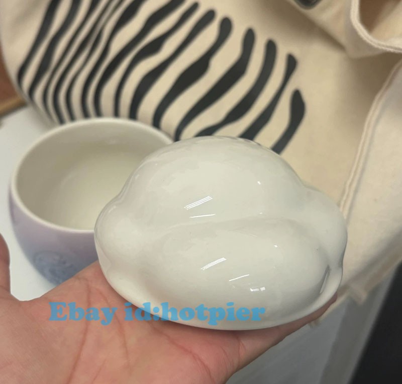 2019 Starbucks Summer Clouds Ceramic Mug Cup Purple 12OZ