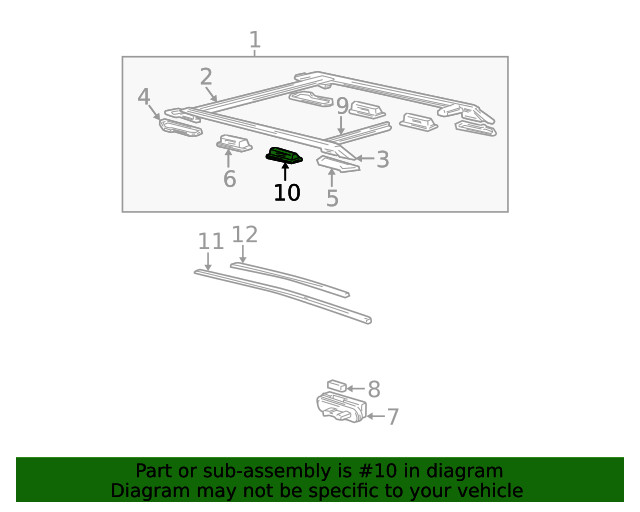 Genuine GM Side Support 12389979