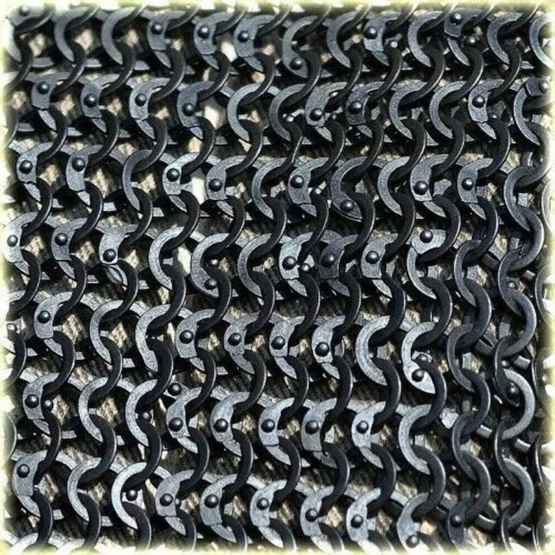 Chainmail Shirt ,9mm Flat Riveted With Washer, Medieval Chain Mail Armor