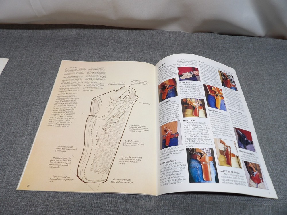 (3) Smith & Wesson Dan Wesson Gun Catalogs 1983