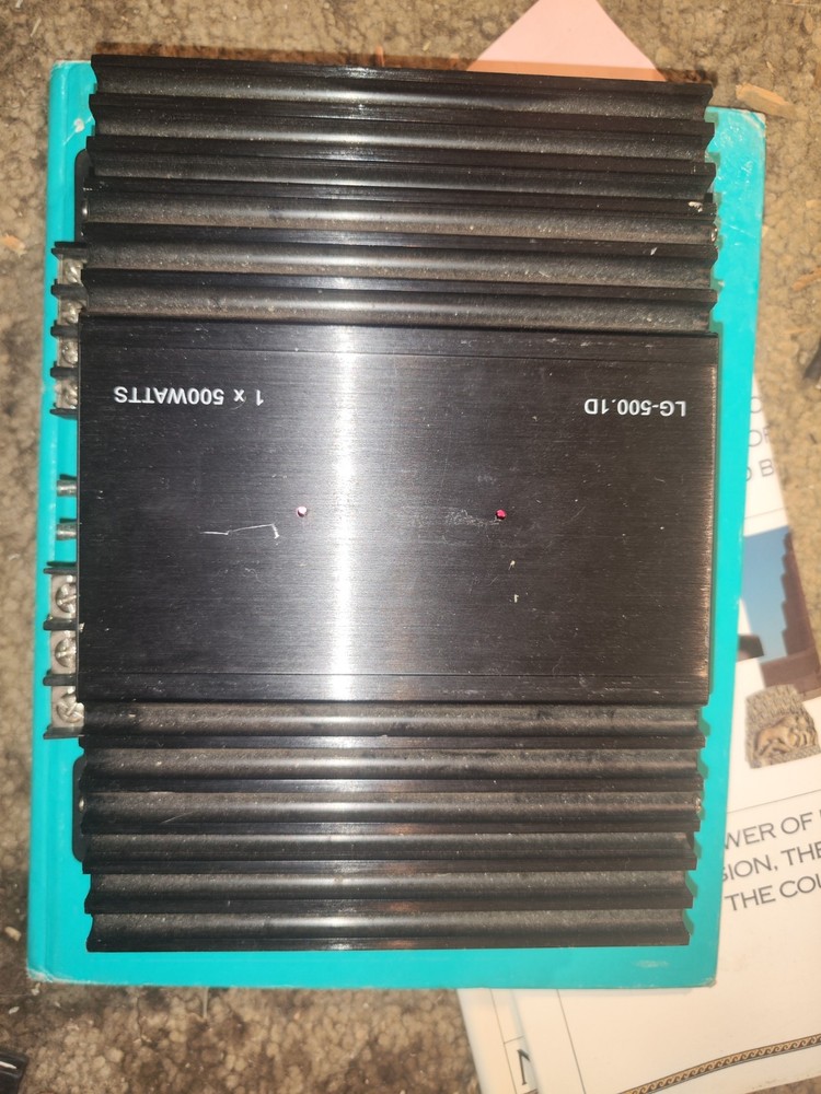 generic mono 500 watt car amplifier