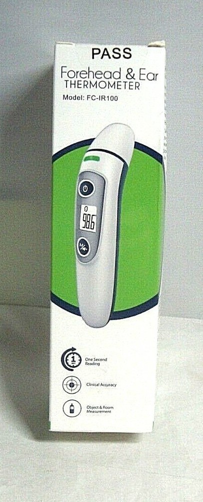 Touchless Forehead and Ear Thermometer FC-IR100