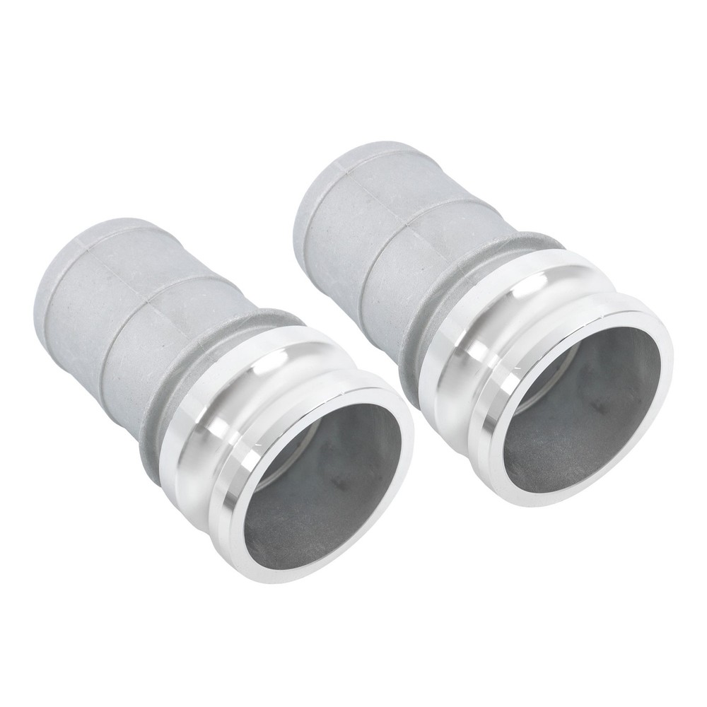 3 Inch Type E Aluminum Camlock Adapters 2 Units High Pressure Coupler